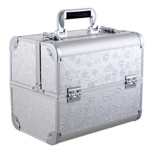 Load image into Gallery viewer, Rose Pattern Beauty Salon Makeup Case
