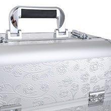 Load image into Gallery viewer, Rose Pattern Beauty Salon Makeup Case

