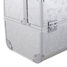 Load image into Gallery viewer, Rose Pattern Beauty Salon Makeup Case
