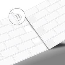 Load image into Gallery viewer, 10Pcs Peel and Stick 1.2mm Backsplash Tiles
