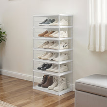 Load image into Gallery viewer, 6-Tier Foldable Storage Box with Magnetic Doors
