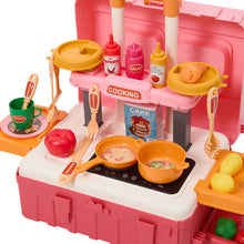 Load image into Gallery viewer, 49Pcs 3-in-1 Pretend Kitchen Playset
