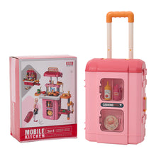 Load image into Gallery viewer, 49Pcs 3-in-1 Pretend Kitchen Playset
