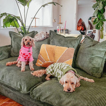 Load image into Gallery viewer, Cottonfy Corduroy Padded Upholstery Cloud Sofa for Small Apartment Cottonfy UK 
