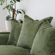Load image into Gallery viewer, Cottonfy Corduroy Padded Upholstery Cloud Sofa for Small Apartment Cottonfy UK 
