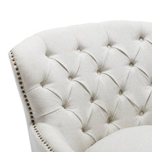 Load image into Gallery viewer, Modern Beige Club Chair Button Tufted Accent Chair Wingback Chairs Living and Home 
