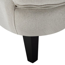 Load image into Gallery viewer, Modern Beige Club Chair Button Tufted Accent Chair Wingback Chairs Living and Home 
