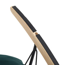 Load image into Gallery viewer, 103cm Green Velvet Rocking Chair Padded Seat for Living Room Rocking Chairs Living and Home 
