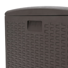 Load image into Gallery viewer, 99-Gallon Rattan Outdoor Deck Box
