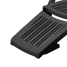 Load image into Gallery viewer, Outdoor Folding Lounge Chair Recliner with Wheels
