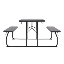 Load image into Gallery viewer, 151cm W Foldable Picnic Table and Bench Set Garden Dining Tables Living and Home 
