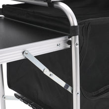 Load image into Gallery viewer, Aluminum Camp Kitchen with Zippered Storage and Camp Tables
