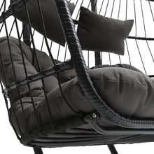 Load image into Gallery viewer, Outdoor Hanging 2-Seater Egg Chair
