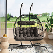 Load image into Gallery viewer, Outdoor Hanging 2-Seater Egg Chair
