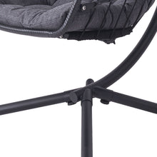 Load image into Gallery viewer, Egg-Shaped Hanging Chair with Soft Cushion &amp; Headrest
