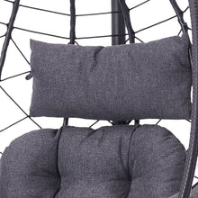 Load image into Gallery viewer, Egg-Shaped Hanging Chair with Soft Cushion &amp; Headrest

