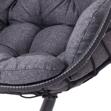 Load image into Gallery viewer, Outdoor Folding Lounge Chair Recliner with Wheels
