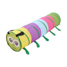 Load image into Gallery viewer, 6FT Caterpillar Crawl Play Tunnel Pop-up for Kids Multicoloured
