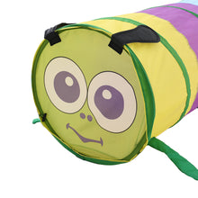 Load image into Gallery viewer, 6FT Caterpillar Crawl Play Tunnel Pop-up for Kids Multicoloured
