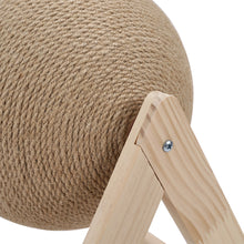 Load image into Gallery viewer, Wooden Cat Scratching Ball Kitten Scratcher Toy
