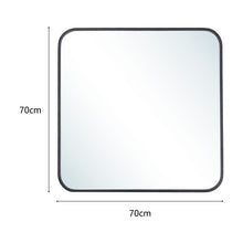 Load image into Gallery viewer, Modern Square Wall Mirror with Aluminum Alloy Frame Living and Home 
