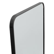 Load image into Gallery viewer, Modern Rectangular Metal Floor Mirror Black
