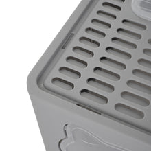 Load image into Gallery viewer, Hooded Odours Resistant Cat Litter Box-Grey
