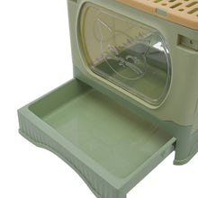 Load image into Gallery viewer, Foldable Cat Litter Box Top Entry Anti-Splashing Cat Toilet
