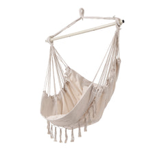Load image into Gallery viewer, Garden Hanging Canvas Hammock Swing Chair
