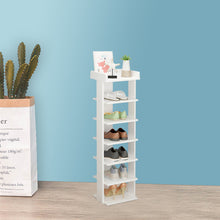 Load image into Gallery viewer, 7-Tier MDF Shoe Rack
