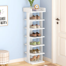 Load image into Gallery viewer, 7-Tier MDF Shoe Rack
