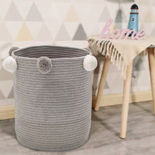 Load image into Gallery viewer, Laundry Baskets &amp; Storage Bins Set – Foldable, PP &amp; Metal
