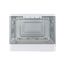 Load image into Gallery viewer, Transparent Folding Storage Box with Wheels
