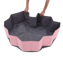 Load image into Gallery viewer, Joyful Playtime Pink Bubble Ball Pit for Kids Living and Home 
