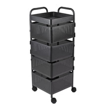 Load image into Gallery viewer, 5-Tier Kitchen Storage Rack with Wheels
