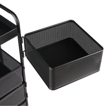 Load image into Gallery viewer, 5-Tier Kitchen Storage Rack with Wheels
