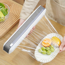 Load image into Gallery viewer, Magnetic Cling Film Dispenser with Slide Cutter
