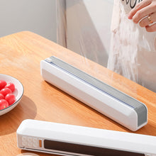 Load image into Gallery viewer, Magnetic Cling Film Dispenser with Slide Cutter
