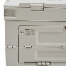 Load image into Gallery viewer, 60L Foldable Camping Storage Box with Wooden Lid
