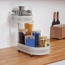 Load image into Gallery viewer, Kitchen Rotating Spice Rack Desktop Storage Shelf
