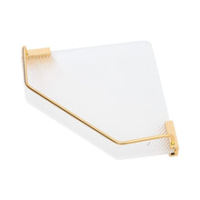 Load image into Gallery viewer, Bathroom Acrylic Corner Shelf Adhesive Shower Shelf Shower Caddies Living and Home 
