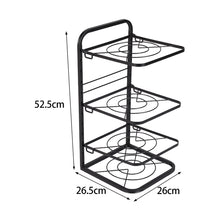 Load image into Gallery viewer, Kitchen Pot Pan Organizer Rack Adjustable Cookware Holder Stand
