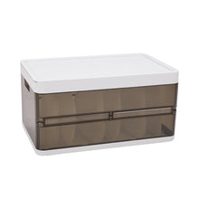 Load image into Gallery viewer, Folding Clothes Organiser Wardrobe Drawer Storage Box with Dividers
