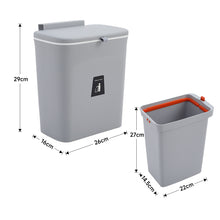 Load image into Gallery viewer, Kitchen Compost Bin Hanging Trash Can
