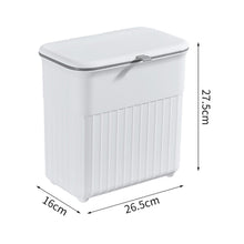 Load image into Gallery viewer, Sleek 9L Hanging Trash Can-Keep Your Space Clean And Tidy Kitchen Waste Bins Living and Home 
