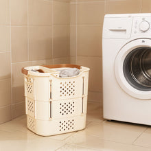 Load image into Gallery viewer, Laundry Baskets &amp; Storage Bins Set – Foldable, PP &amp; Metal
