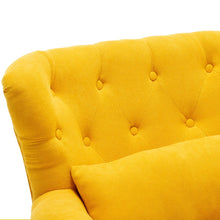 Load image into Gallery viewer, Linen Wingback Fireside Chair With Cushion Wingback Chairs Living and Home 
