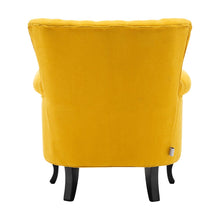 Load image into Gallery viewer, Linen Wingback Fireside Chair With Cushion Wingback Chairs Living and Home 
