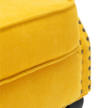 Load image into Gallery viewer, Linen Wingback Fireside Chair With Cushion Wingback Chairs Living and Home 
