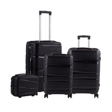Load image into Gallery viewer, 4PCS Lockable Travel Suitcase Set
